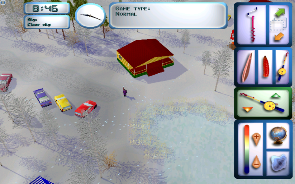 Pesca screenshot 1 from Pro Pilkki 2 - Ice fishing simulator